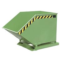 Container cartoon, painted, green