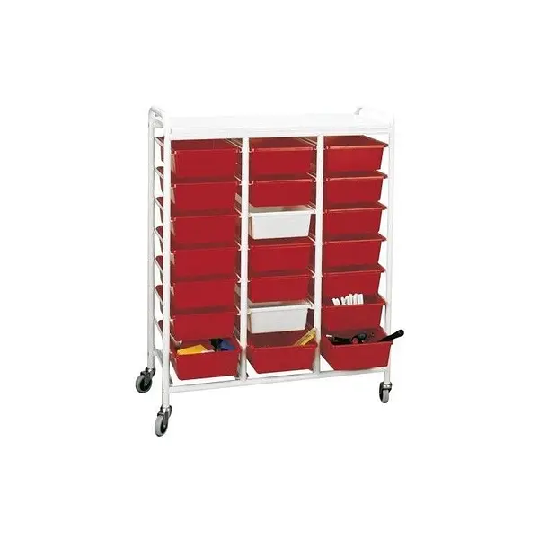 Cart/Standard with 21 pvp boxes