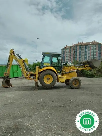 New Holland LB95 backhoe loader