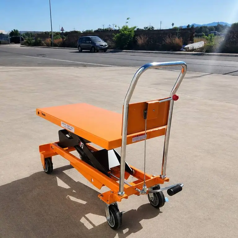 Manual scissor lift table 1000kg