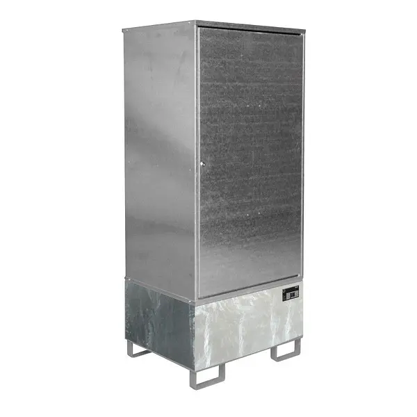 Hazardous materials cabinet for 200 liter drums