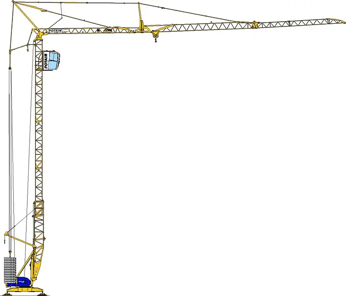 Potain Igo T 70 A Self-Erecting Cranes