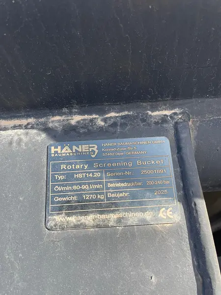 Cazo rotativo Haner modelo HST14.20