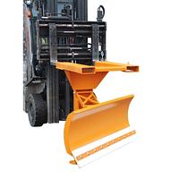 Snow Plows, painted, Orange yellow