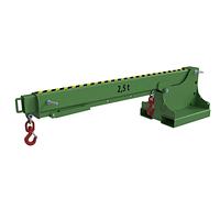 Arms Crane Extensible, painted, green