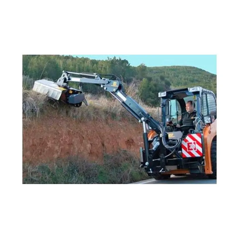 Hydraulic side brush cutter