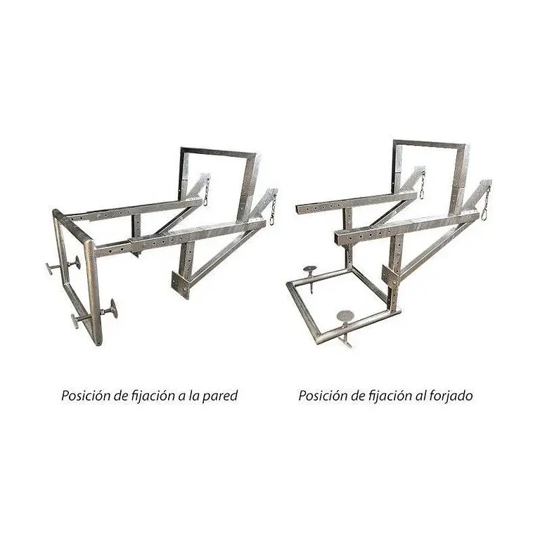Universal support for debris