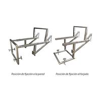 Universal support for debris