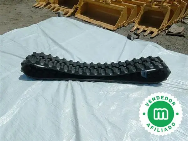 Cadenas de goma para excavadoras Takeuchi Tb 210