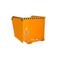 Container of chips, painted, Orange yellow