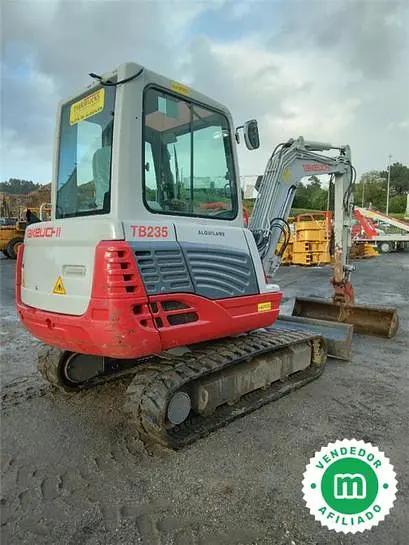 Takeuchi TB235 mini excavator