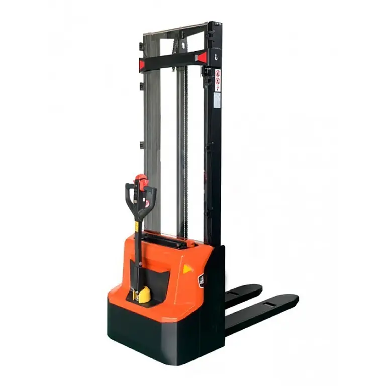 Apilador eléctrico de 1200kg con batería de gel y altura de elevación de 2900mm