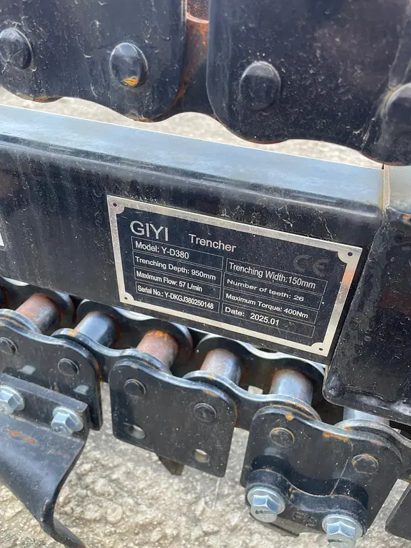Hydraulic Digger Giyimo Y-D380