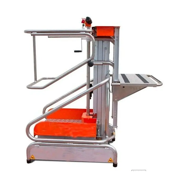 Self-propelled aerial platform 150kg load capacity 4m working height