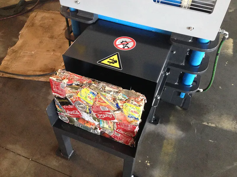 Hydraulic Baler for Metals Roter