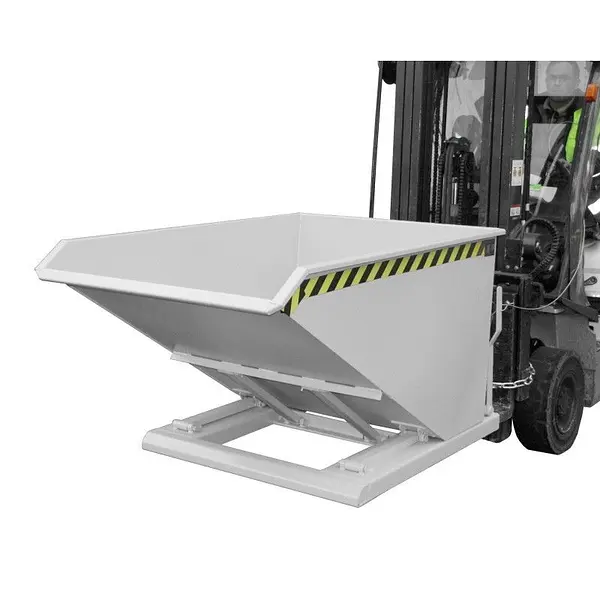 Contenedor basculante, galvanizado en caliente