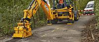 JCB Alisadora de parches Aditamentos especializados