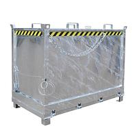 Contenedor con base Drop Away, galvanizado en caliente