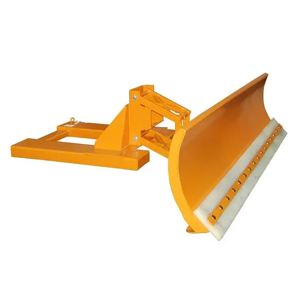 Snow Plows, painted, Orange yellow
