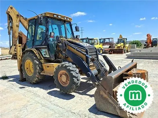 Caterpillar 428D backhoe loader