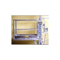 Adjustable industrial ladder with platform