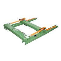 Long charge manipulator device, painted, green