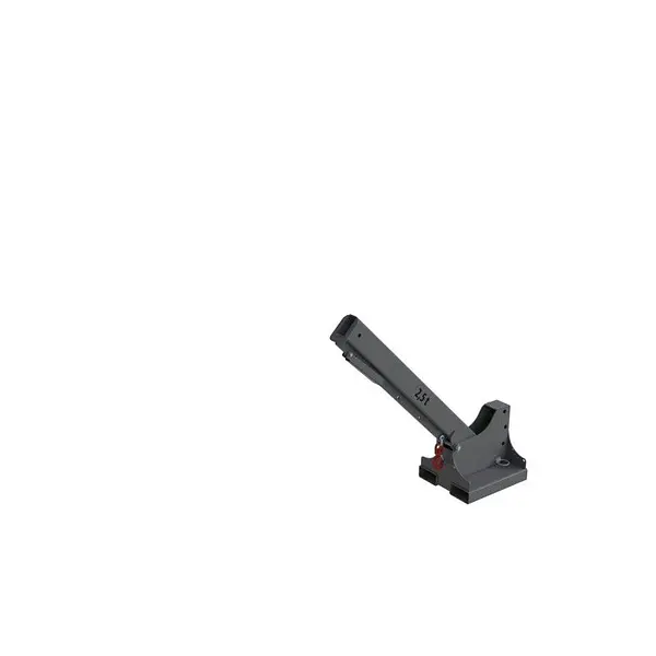 Arms crane extensible, painted, gray mouse