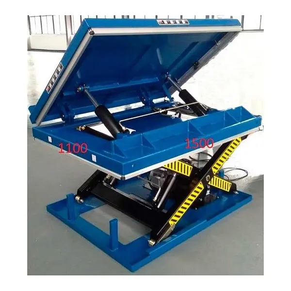 Mesa Elevadora Eléctrica (45º inclinable) 2000kg a 800mm de 1500x1100mm