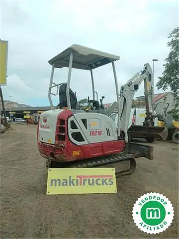 Excavadora mini Takeuchi TB216