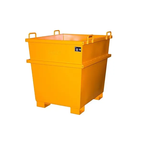 Contenedor universal, pintado, Amarillo naranja