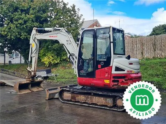 Takeuchi TB260 mini excavator
