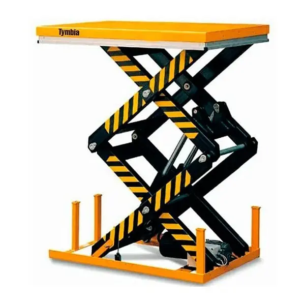 Electric lifting table 1000kg to 1780mm from 1300x820mm (double scissors)