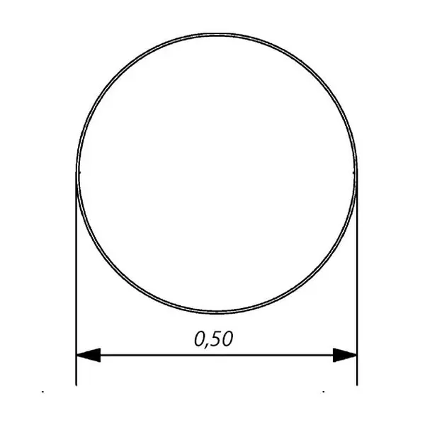Debris chute with rotating clamp