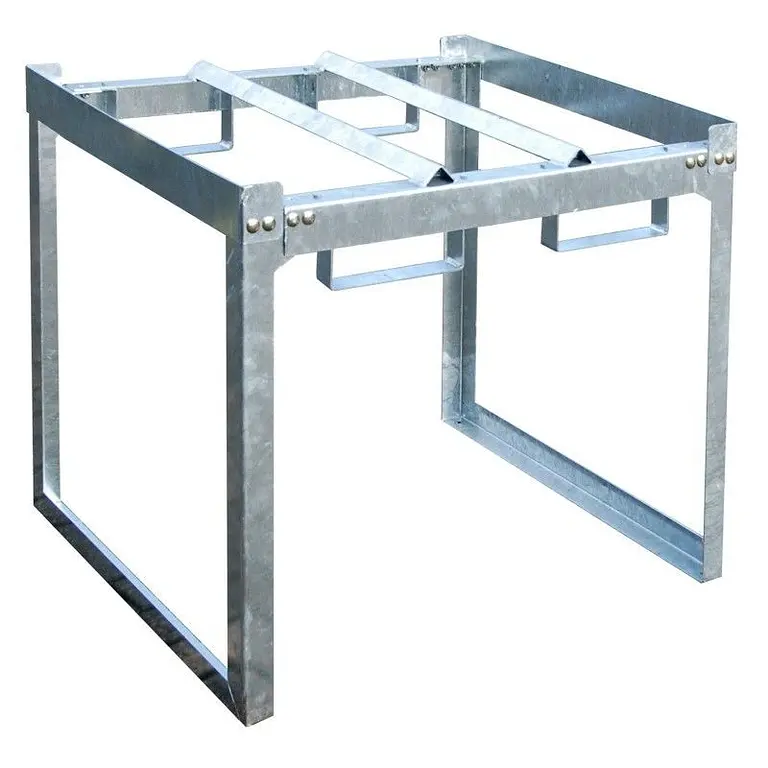 Racking and Shelving for Bidones and Botes, hot galvanized