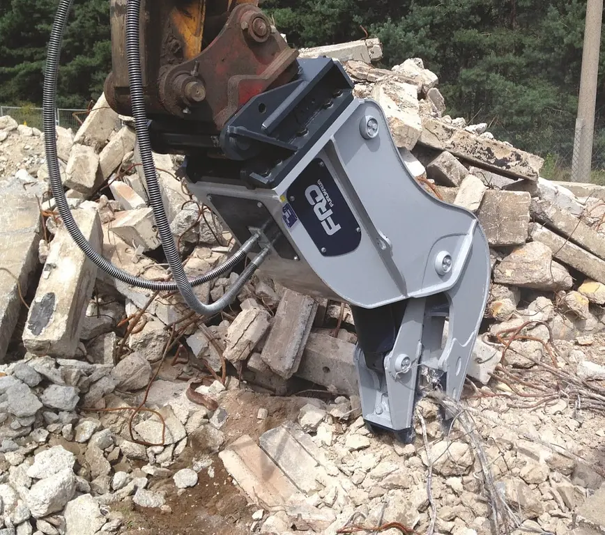 Trituradora secundaria FRD VS Series para excavadoras