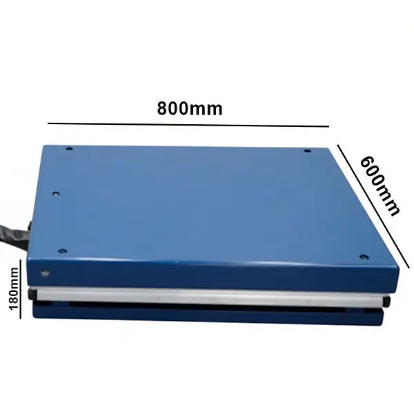 Mesa Elevadora Eléctrica 1000kg a 720mm de 800x600mm