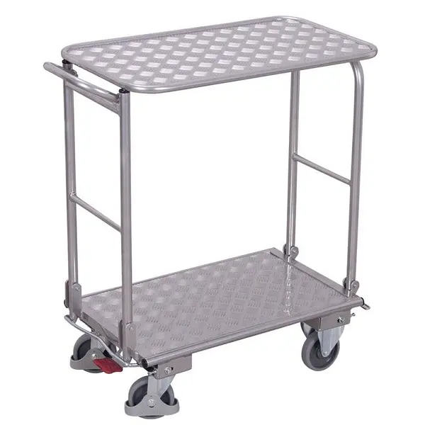 Plataforma 2 Pisos Plegable Aluminio