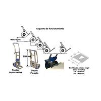 Electric stair climbing cart 140kg