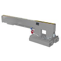 Arms crane extensible, painted, gray mouse