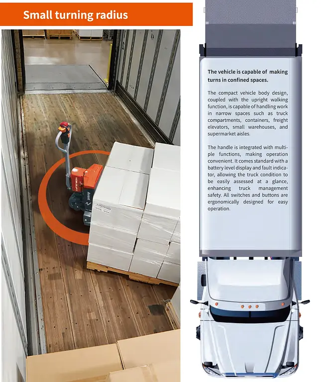 NobleLift PWB-150/200/300 1500/2000/3000 kg Avant lithium pallet truck