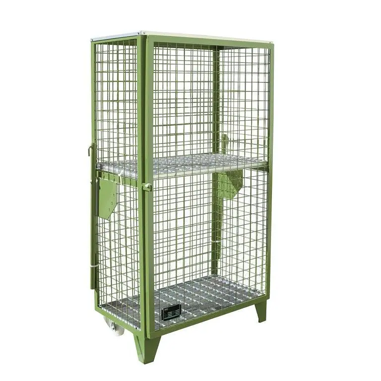 Gas cylinder storage kit painted reseda green