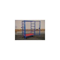 Mesh basket with reinforced roof and sides