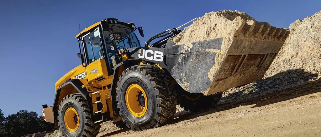 JCB 437 Cargadores frontales