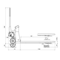 2000kg transparent industrial weighing scale