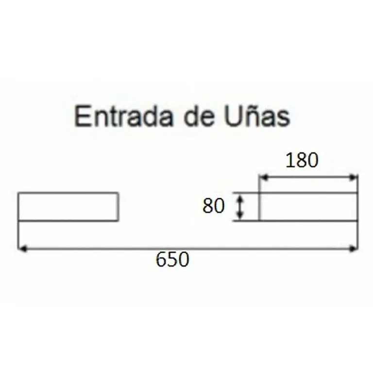 Gancho Cargador 5000kg capacity