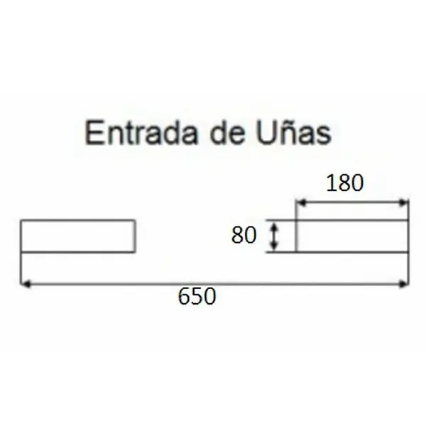 Gancho Cargador 5000kg capacity