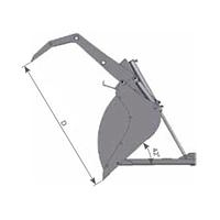 Bucket with Grapa over Fork
