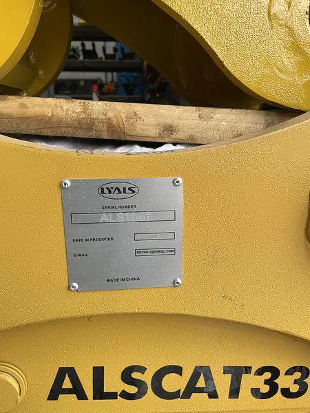 Hydraulic quick coupler Als 1846