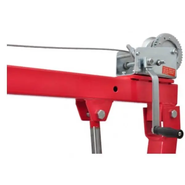 Pluma Ligera giratoria para camión 900 kg