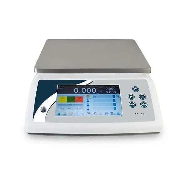 Weight control scale with touch screen and multifunction